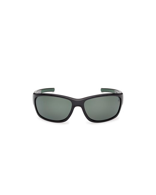 Timberland Black Tb00083 01R Sunglasses Injected Squared Polarized for men