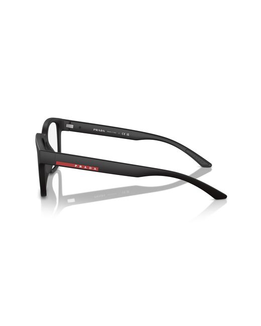 Prada Linea Rossa Black Ps 05Qv Dg01O1 Optical Frames Injected Pillow Normal for men