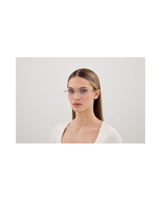 Gucci Black Gg1938O 001 Optical Frames Metal Transparent Squared