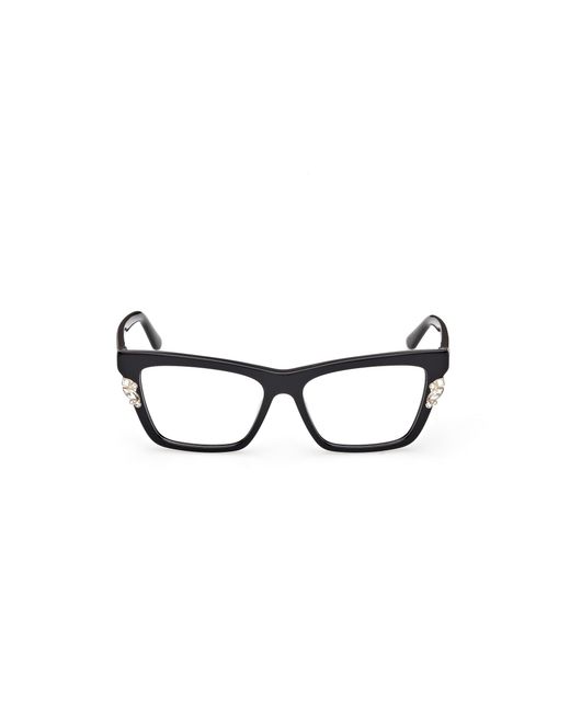 Guess Black Gm50048 001 Optical Frames Acetate Squared Normal