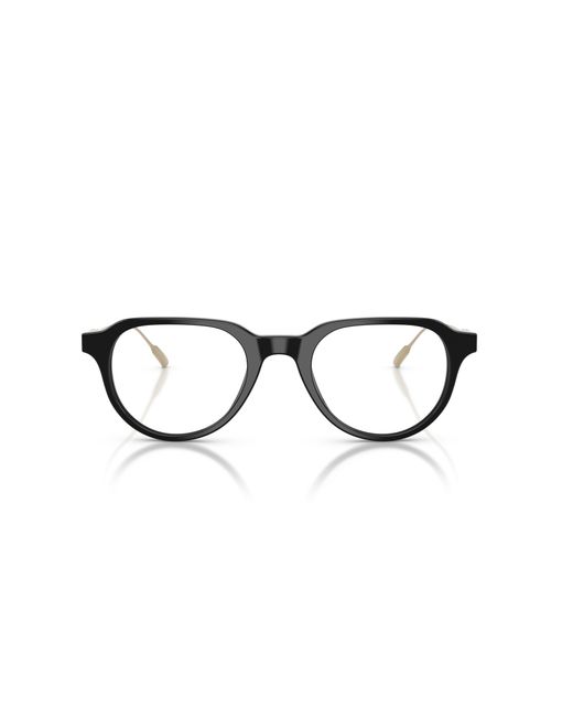 Moncler Black Me2031 3001 Optical Frames Acetate Transparent Round Normal