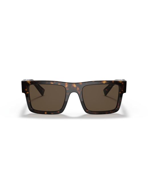 Prada Black Pr 19Ws 2Au8C1 Sunglasses Acetate Squared Normal for men