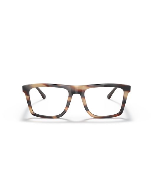 Emporio Armani Black Ea3185 5903 Optical Frames Acetate Transparent Squared Normal for men