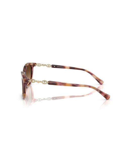 Emporio Armani Black Ea4238 619674 Sunglasses Acetate Cat Eye Normal Shaded