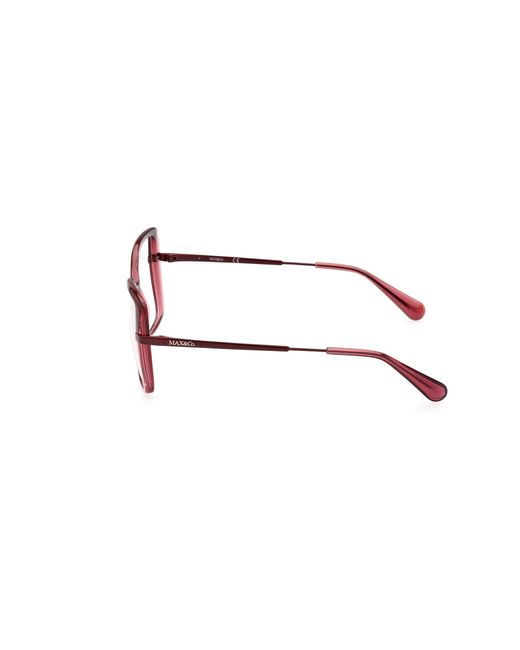 MAX&Co. Black Mo5078 069 Optical Frames Injected Butterfly Normal