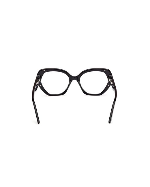 Guess Black Gm50039 001 Optical Frames Acetate Geometric Normal