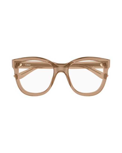 Chloé Black Ch0378O 005 Optical Frames Acetate Transparent Squared