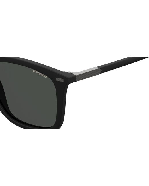 Polaroid Black Pld 2085/S 003/M9 Sunglasses Plastic Squared Polarized for men
