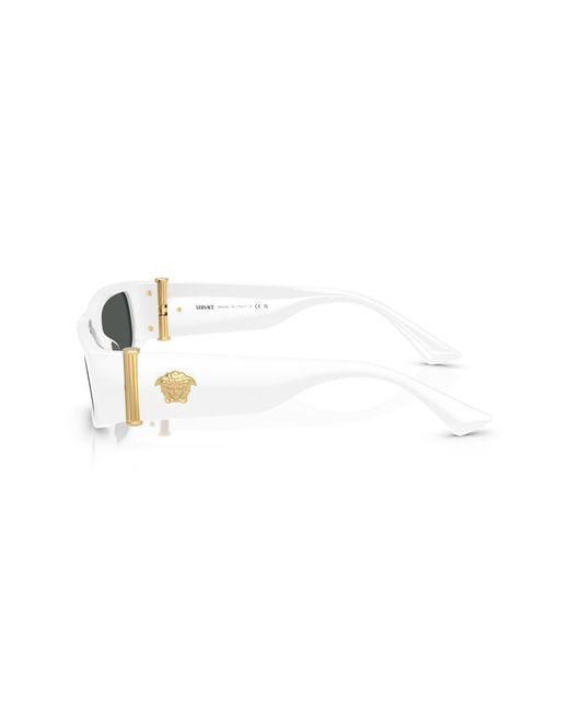 Versace Black Ve4476U 545987 Sunglasses Acetate Squared Normal for men