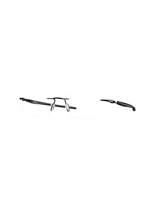 Oakley Black Ox5126 Gauge 3.1 512601 Optical Frames Titanium Squared Normal for men