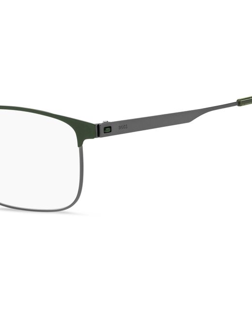 Boss Black Boss 1644 Ean Optical Frames Steel Squared for men