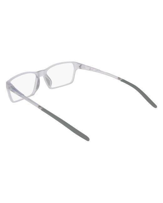 Nike Black 7410 030 Optical Frames Bio-Injected Squared Normal for men