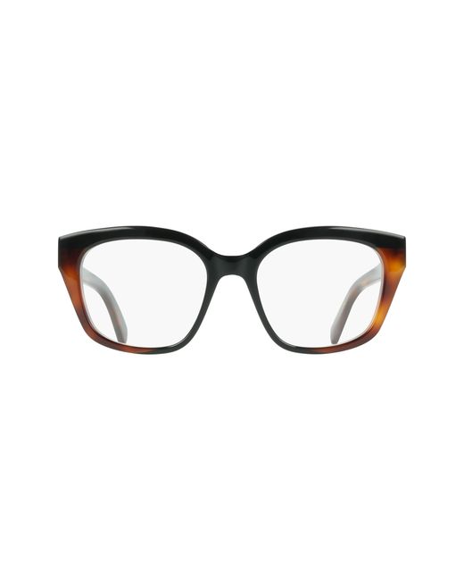 Ferragamo Black Sf3023 006 Optical Frames Acetate Squared Normal
