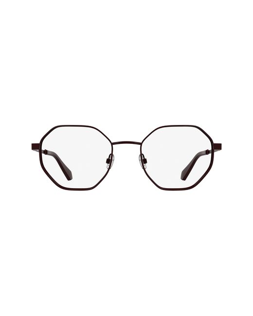 Calvin Klein Black Ckj25211 001 Optical Frames Metal Squared Normal