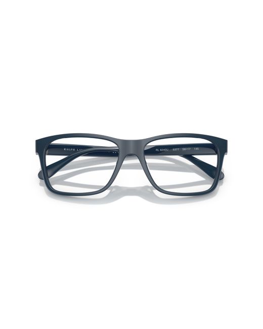 Ralph Lauren Black Rl6240U 5377 Optical Frames Acetate Transparent Squared Normal for men
