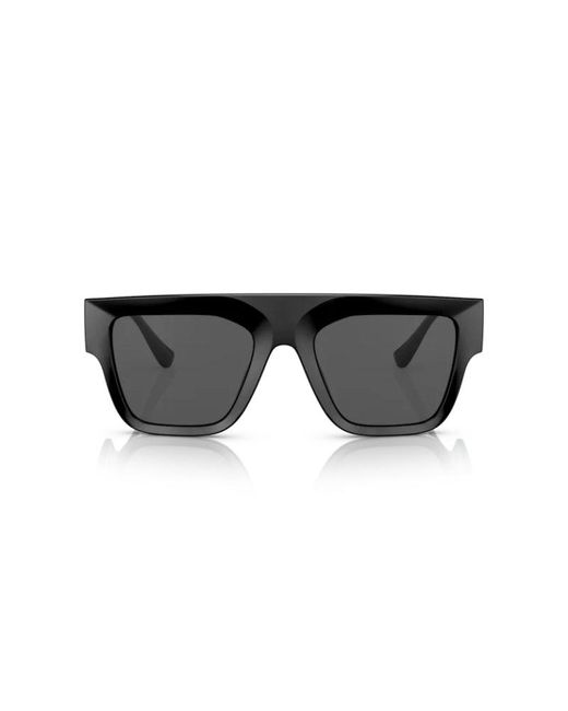 Versace Black Ve4430U Gb1/87 Sunglasses Injected Squared Normal for men
