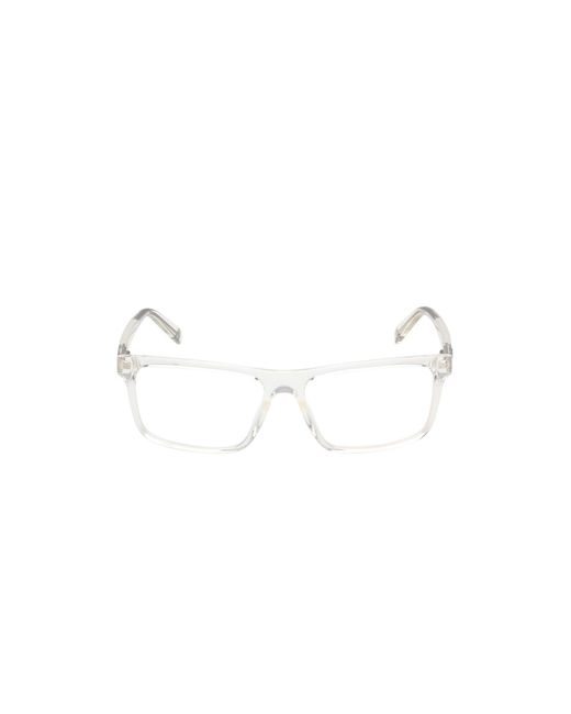 Timberland Black Tb50076 026 Optical Frames Injected Squared Normal for men