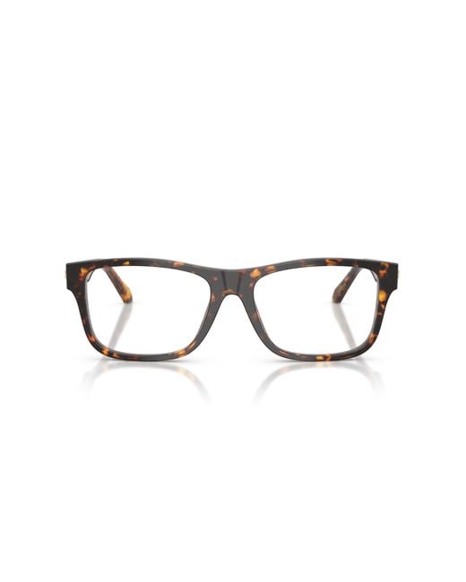 Versace Black Ve3380 5514 Optical Frames Acetate Squared Normal for men