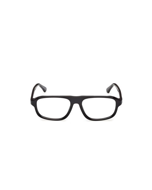 Web Black We5470 005 Optical Frames Acetate Squared Normal for men