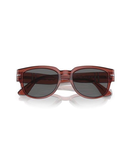 Persol Black Po3231S 1104B1 Sunglasses Plastic Squared Normal for men
