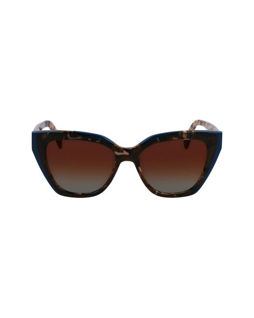 Liu Jo Black Lj784S 205 Sunglasses Acetate Butterfly Normal Shaded