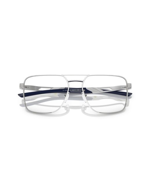 FERRARI SCUDERIA Black Fz7005 103 Optical Frames Metal Squared Normal for men
