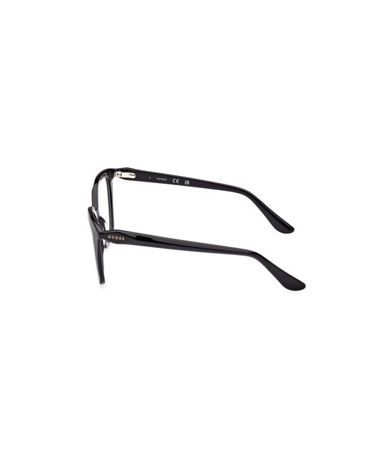 Guess Black Gu2965 001 Optical Frames Acetate Cat Eye Normal