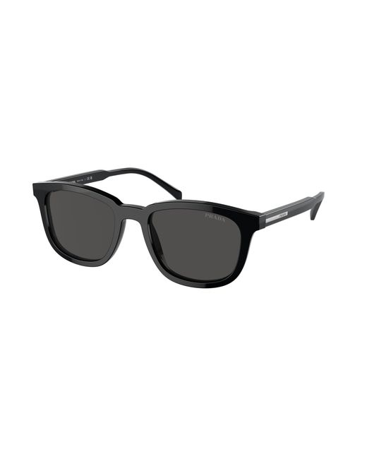 Prada Black Pr A21S 16K08Z Sunglasses Acetate Pillow Normal for men