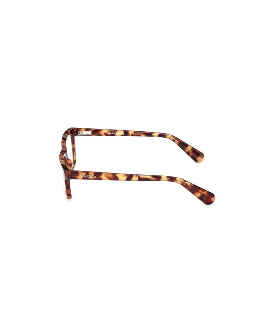 MAX&Co. Black Mo5212 053 Optical Frames Injected Squared Normal