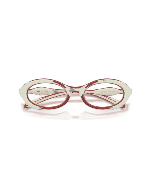 DIESEL Black Dl6005U 2032 Optical Frames Injected Round Normal