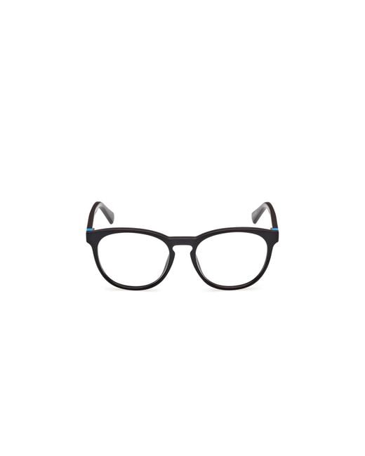 Timberland Black Tb50062 002 Optical Frames Injected Round Normal