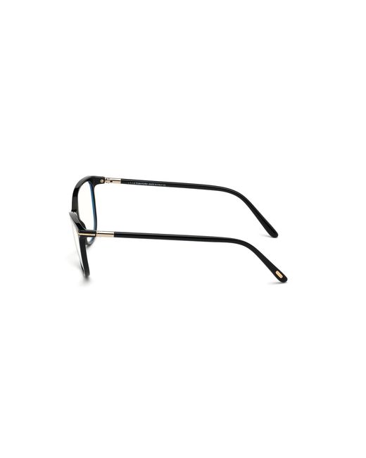 Tom Ford Black Ft5616-B 052 Optical Frames Acetate Squared Normal Anti Light