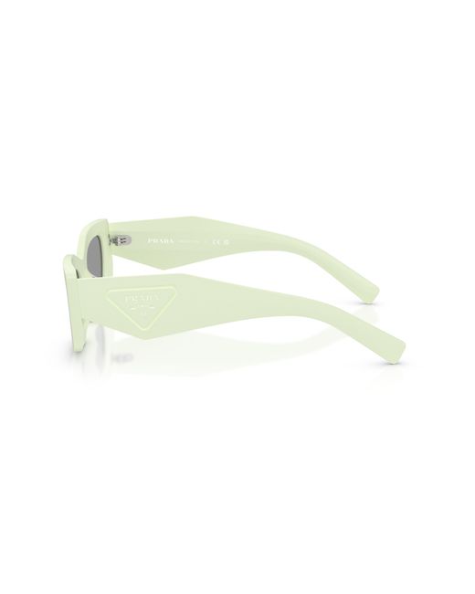 Prada Black Pr D03Sd 05K50Q Sunglasses Acetate Squared Normal