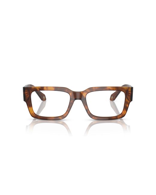 Giorgio Armani Black Ar7243U 5988 Optical Frames Acetate Transparent Squared Normal for men