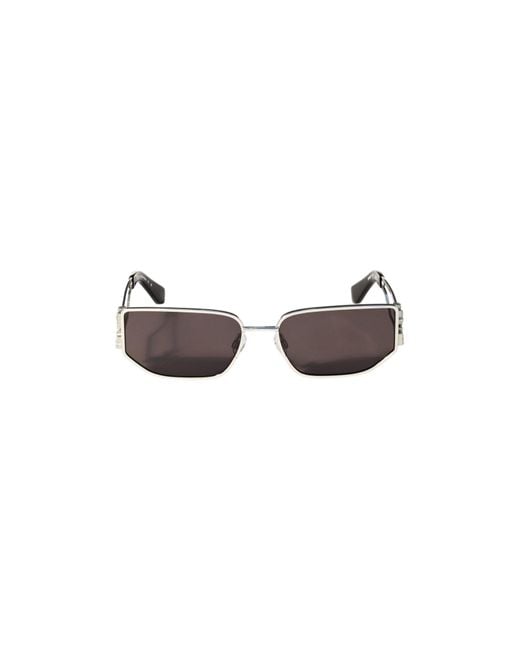 Off-White c/o Virgil Abloh Black Ow1027 Allen 7207 Sunglasses Metal Squared Normal