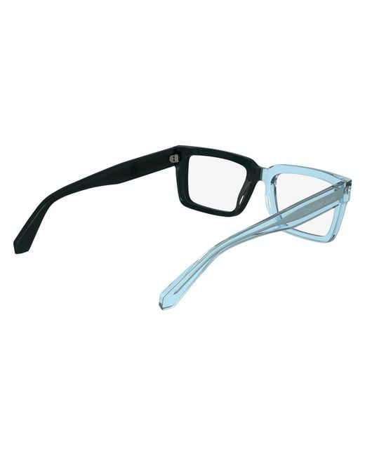 Calvin Klein Black Ckj24616 405 Optical Frames Acetate Squared Normal for men