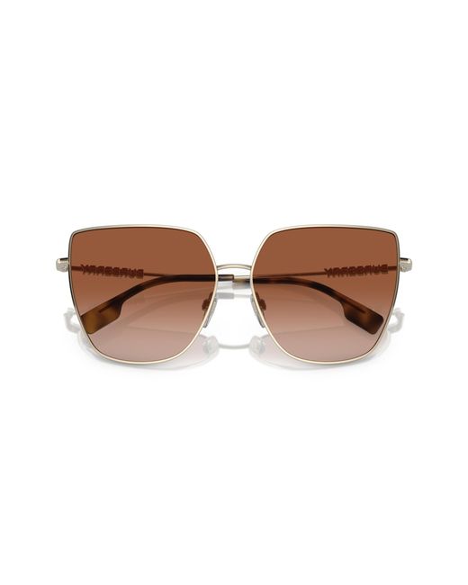Burberry Black Be3143 Alexis 110913 Sunglasses Steel Geometric Normal Shaded