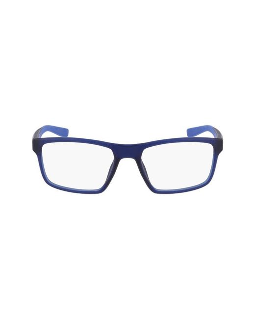 Nike Black 7015 410 Optical Frames Bio-Inject Squared Normal Normal for men