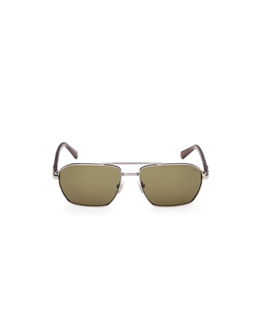 Guess Black Gu00301 08N Sunglasses Metal Squared Normal for men