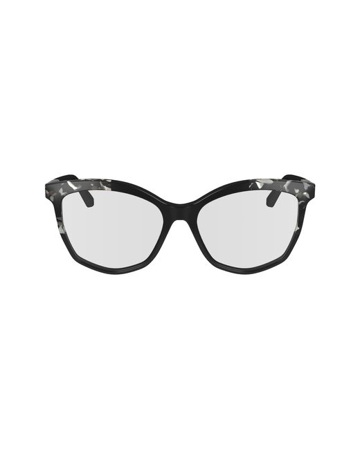 Karl Lagerfeld Black Kl6154 013 Optical Frames Acetate Squared Normal Normal