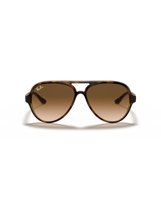 Ray-Ban Black Rb4125 Cats 5000 Aviator Sunglasses for men