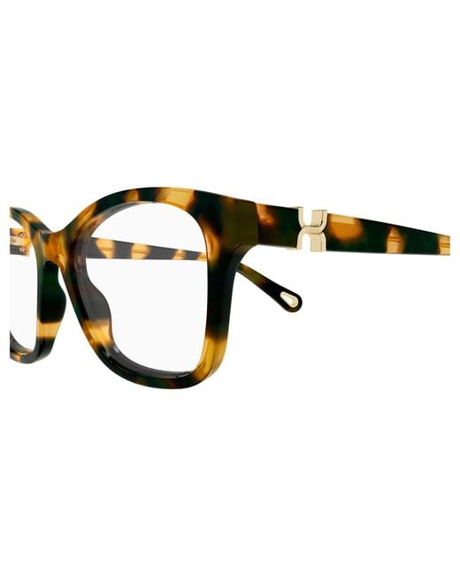 Chloé Black Ch0334O 002 Optical Frames Acetate Transparent Cat Eye