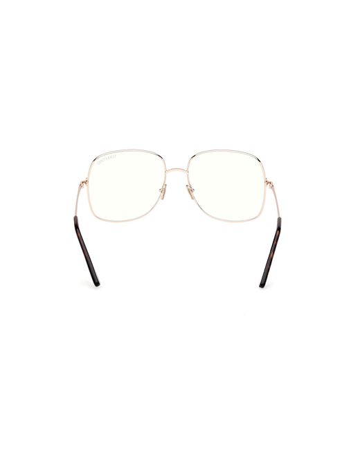 Tom Ford Black Ft6048-B 028 Optical Frames Metal Squared Normal