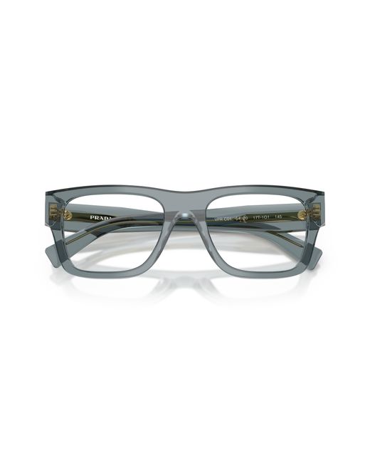 Prada Black Pr C01V 17T1O1 Optical Frames Acetate Pillow Normal for men