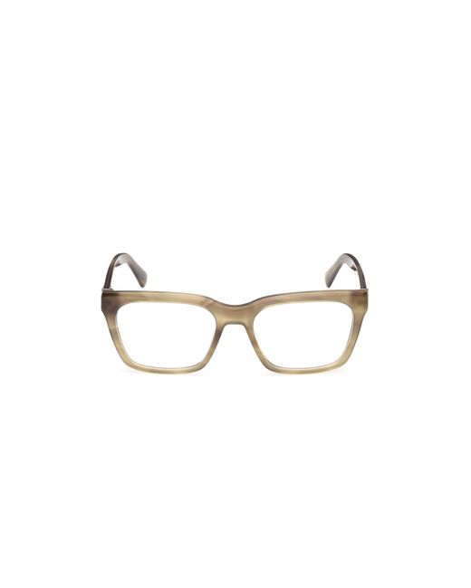 Guess Black Gu50365 095 Optical Frames Acetate Squared Normal for men