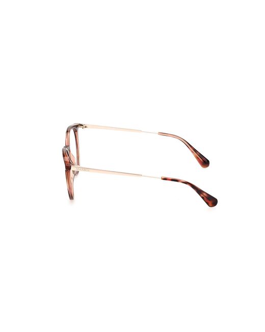 MAX&Co. Black Mo5145 055 Optical Frames Injected Round Normal