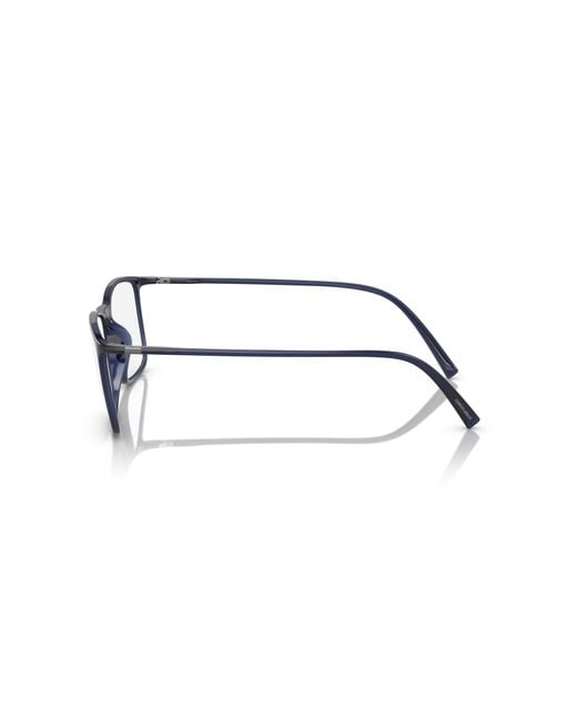 Giorgio Armani Black Ar7244U L6003 Optical Frames Injected Squared Normal for men