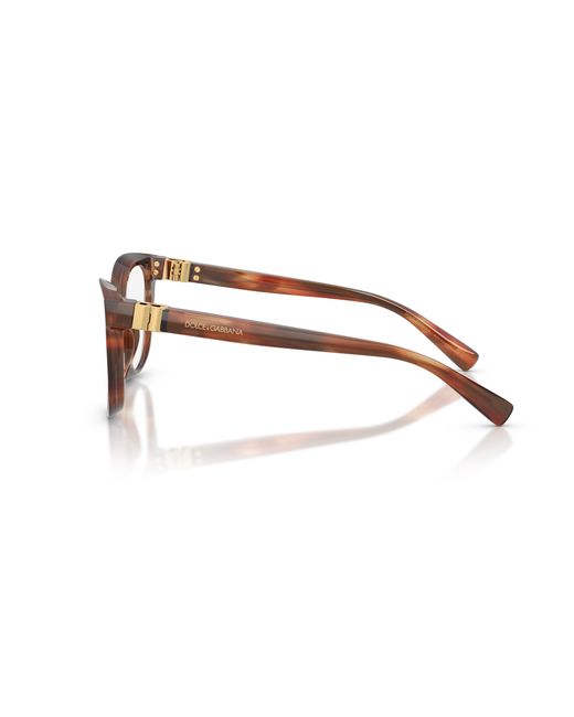 Dolce & Gabbana Black Dg3437 3221 Optical Frames Acetate Transparent Pantos Normal
