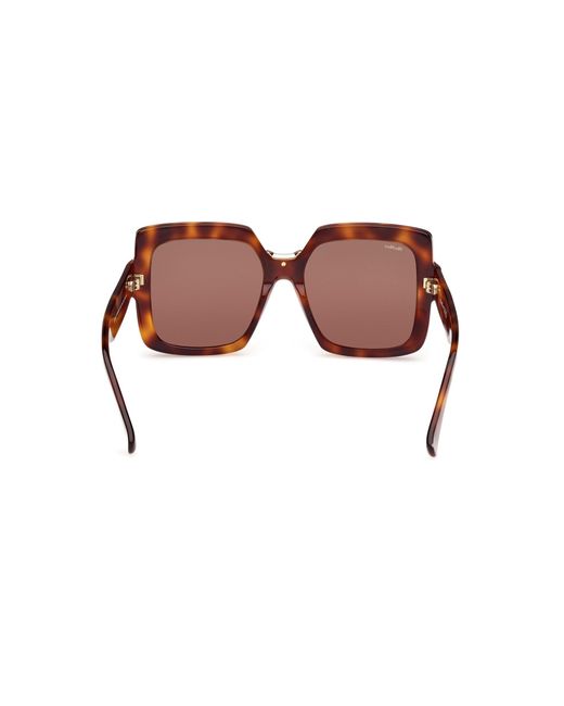 Max Mara Mm0088 Ernest 52E Sunglasses Acetate Squared Normal