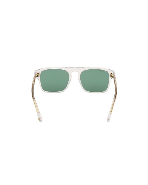 Web Green We0373 26N Sunglasses Acetate Squared Normal for men